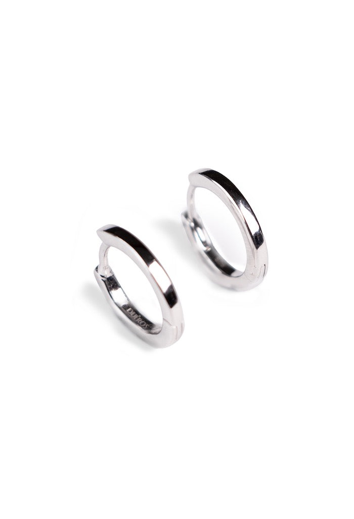 Silver Hoop Earring